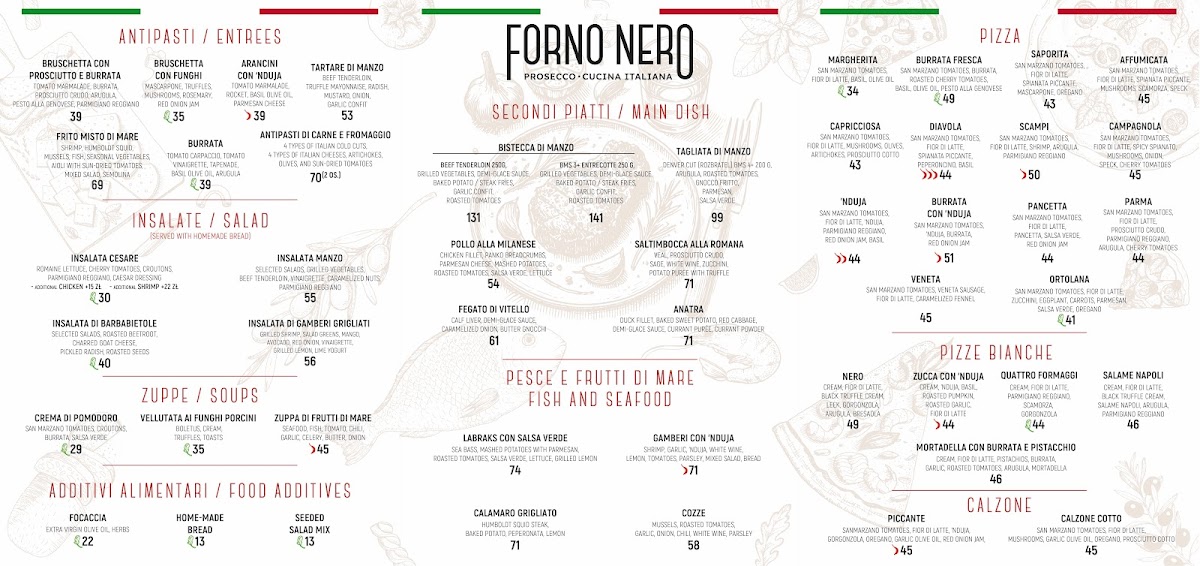 Menu Forno Nero - Cucina Italiana-3